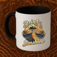 Bring On The Sunshine Beach Coffee Mug thumb 2
