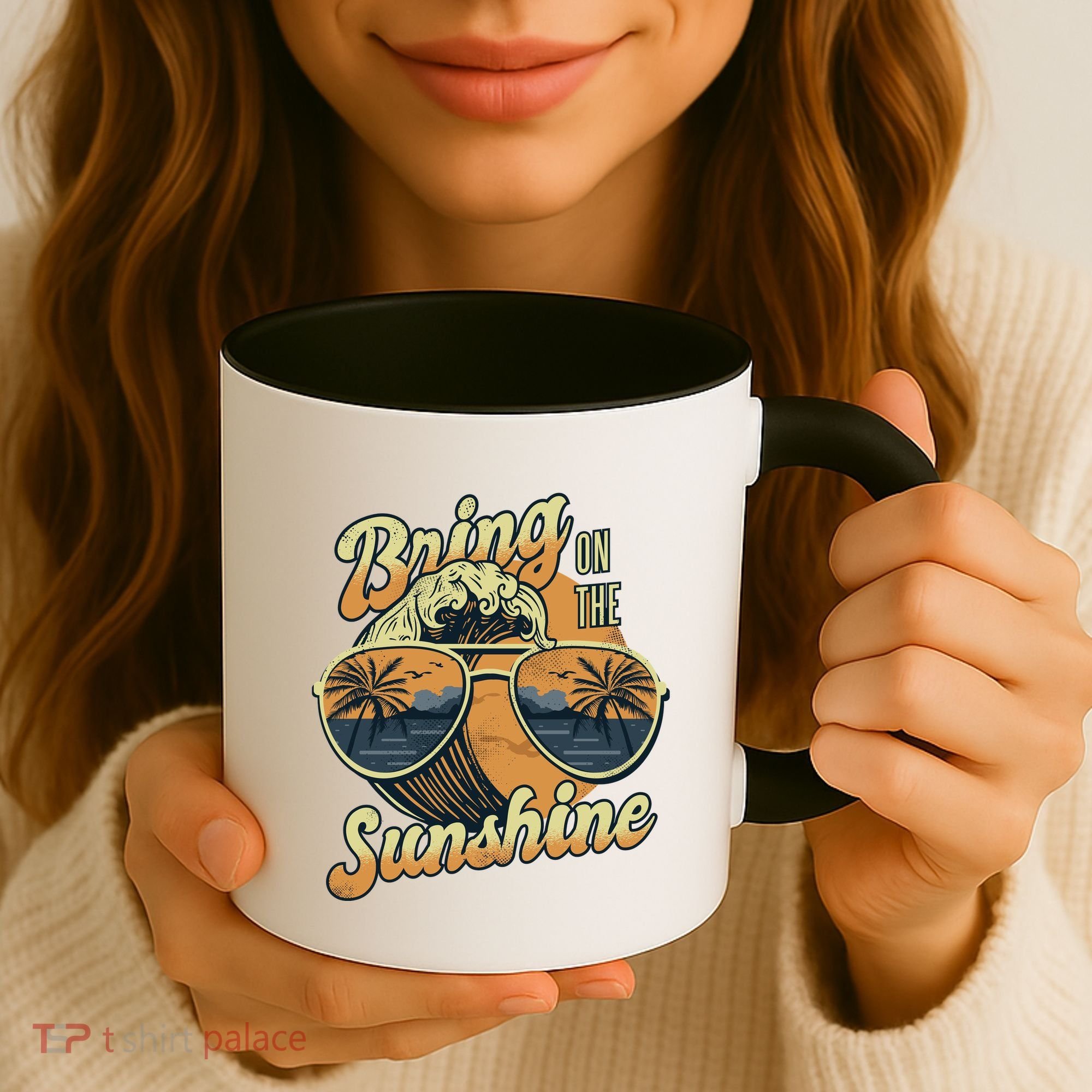 Bring On The Sunshine Beach Coffee Mug