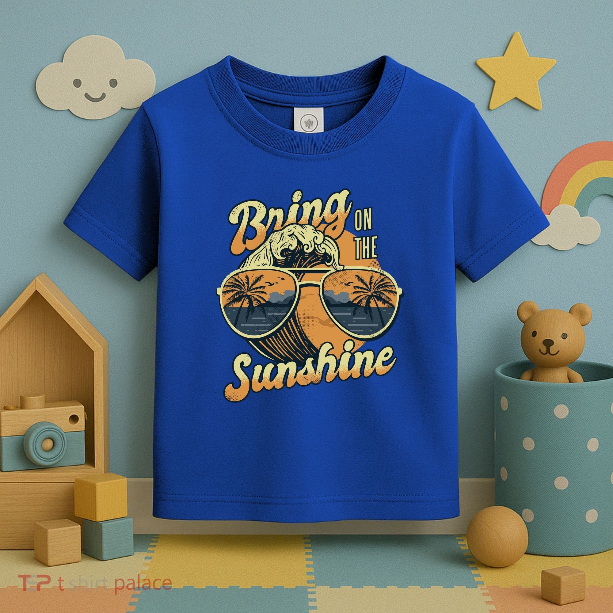 Bring On The Sunshine Beach Toddler T-Shirt
