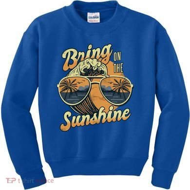 Bring On The Sunshine Beach Kids Sweatshirt