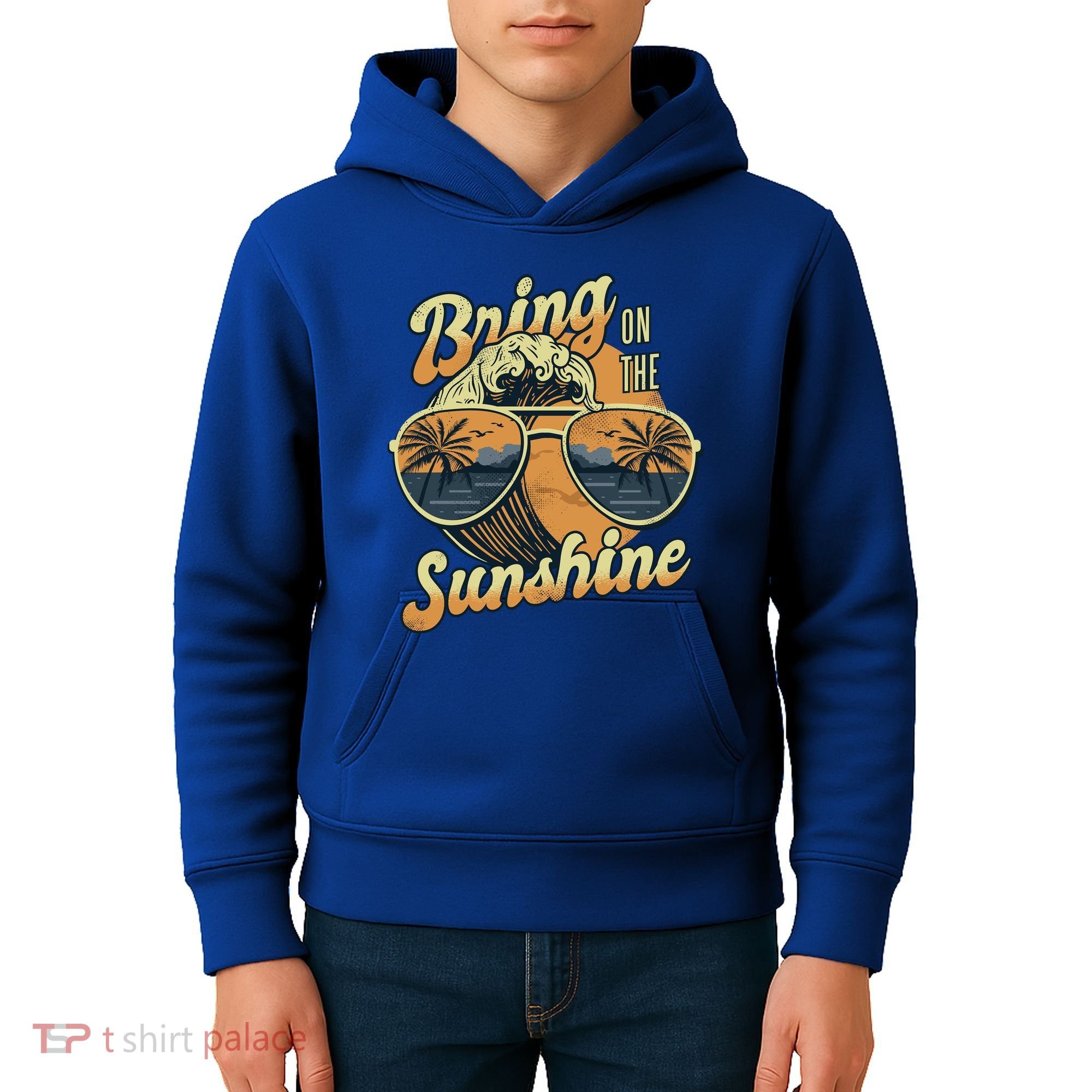 Bring On The Sunshine Beach Kids Hoodie