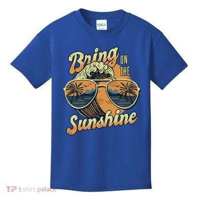 Bring On The Sunshine Beach Kids T-Shirt