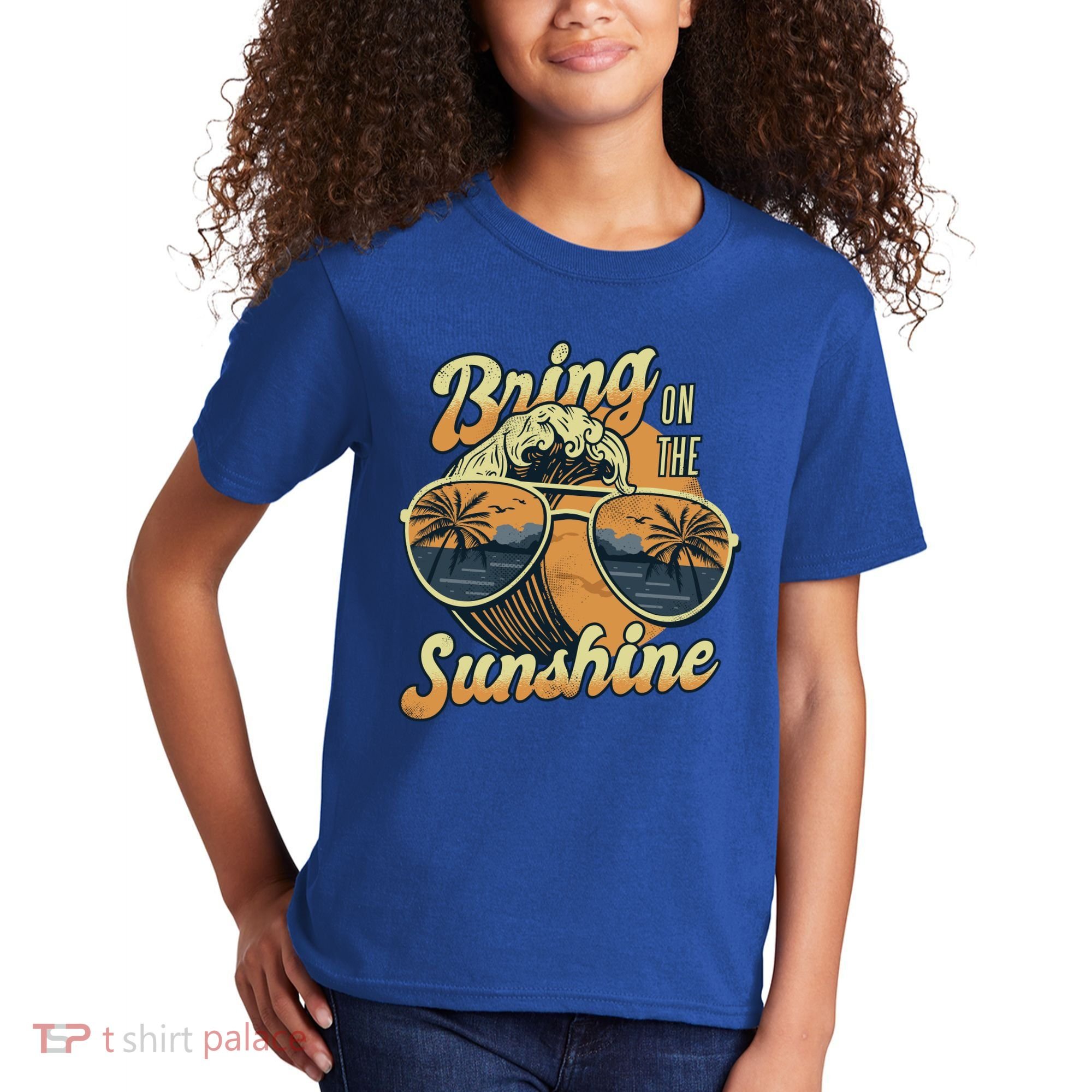 Bring On The Sunshine Beach Kids T-Shirt