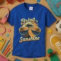 Bring On The Sunshine Beach Kids T-Shirt thumb 3