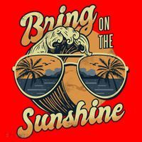 Bring On The Sunshine Beach Santa Hat thumb 1