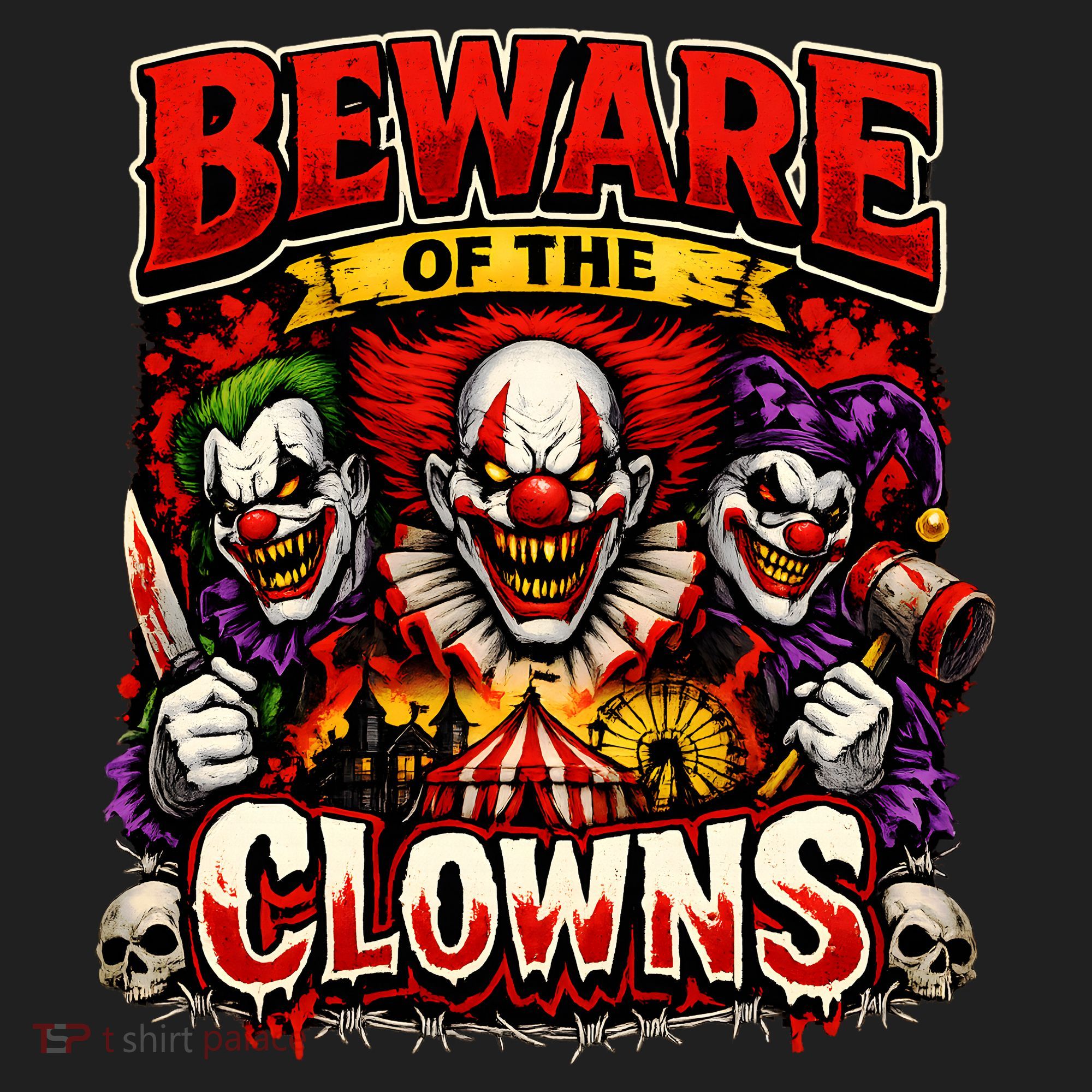 Beware Of The Clowns Women's Sweatshirt