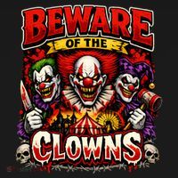 Beware Of The Clowns Bucket Hat thumb 4