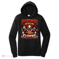 Beware Of The Clowns Women's Hoodie thumb 0