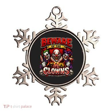 Beware Of The Clowns Ornament