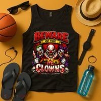 Beware Of The Clowns Tank Top thumb 4