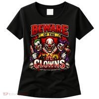Beware Of The Clowns Women's T-Shirt thumb 0