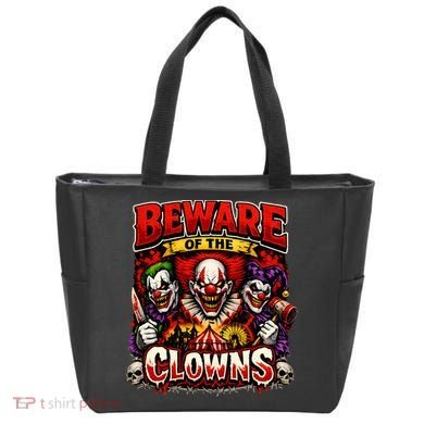 Beware Of The Clowns Tote Bag