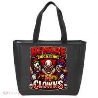Beware Of The Clowns Tote Bag thumb 0