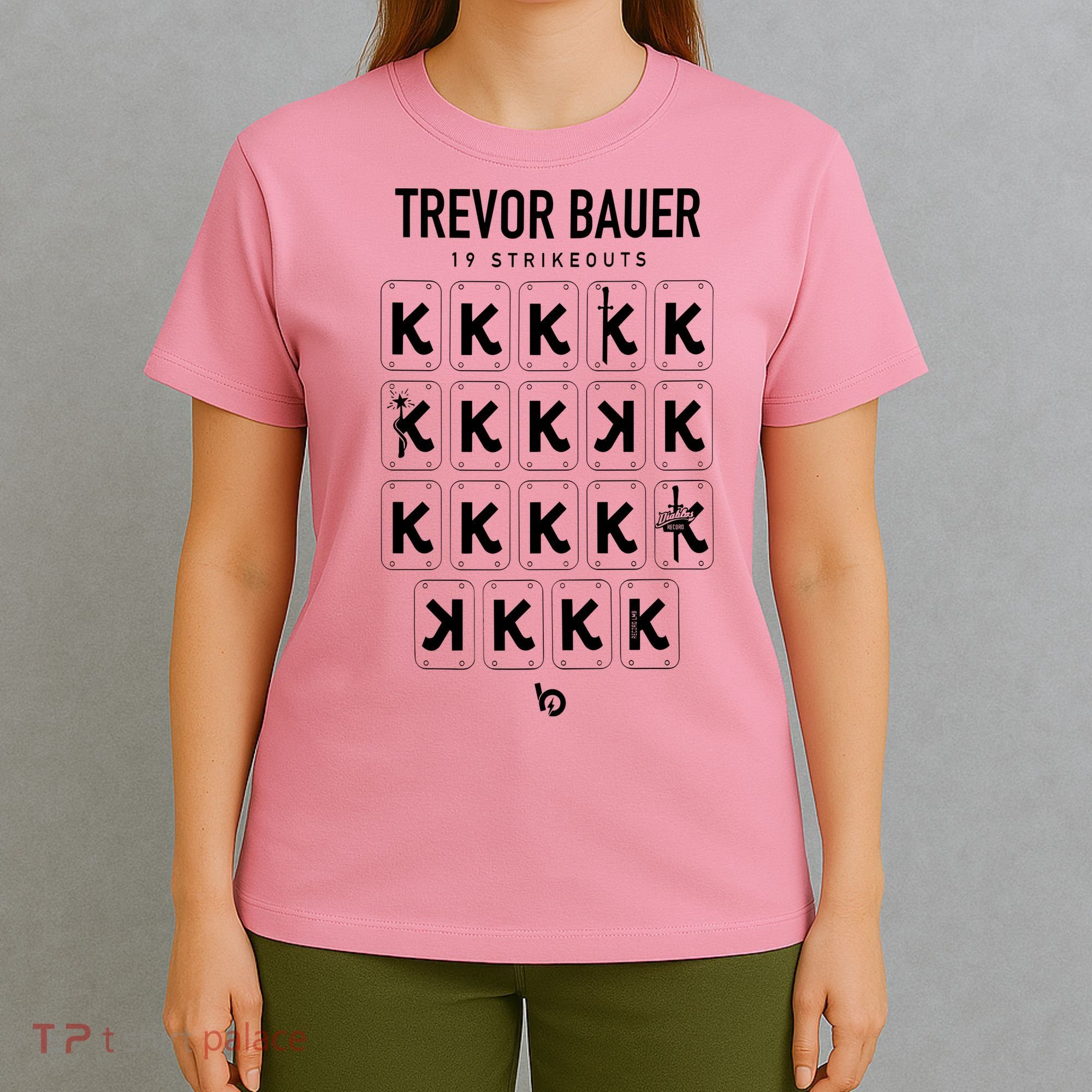 Bauer Outage Trevorbauer 19 Strikeouts DiabloS 19k Record T-Shirt