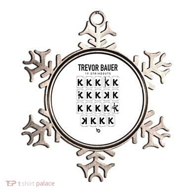 Bauer Outage Trevorbauer 19 Strikeouts DiabloS 19k Record Ornament