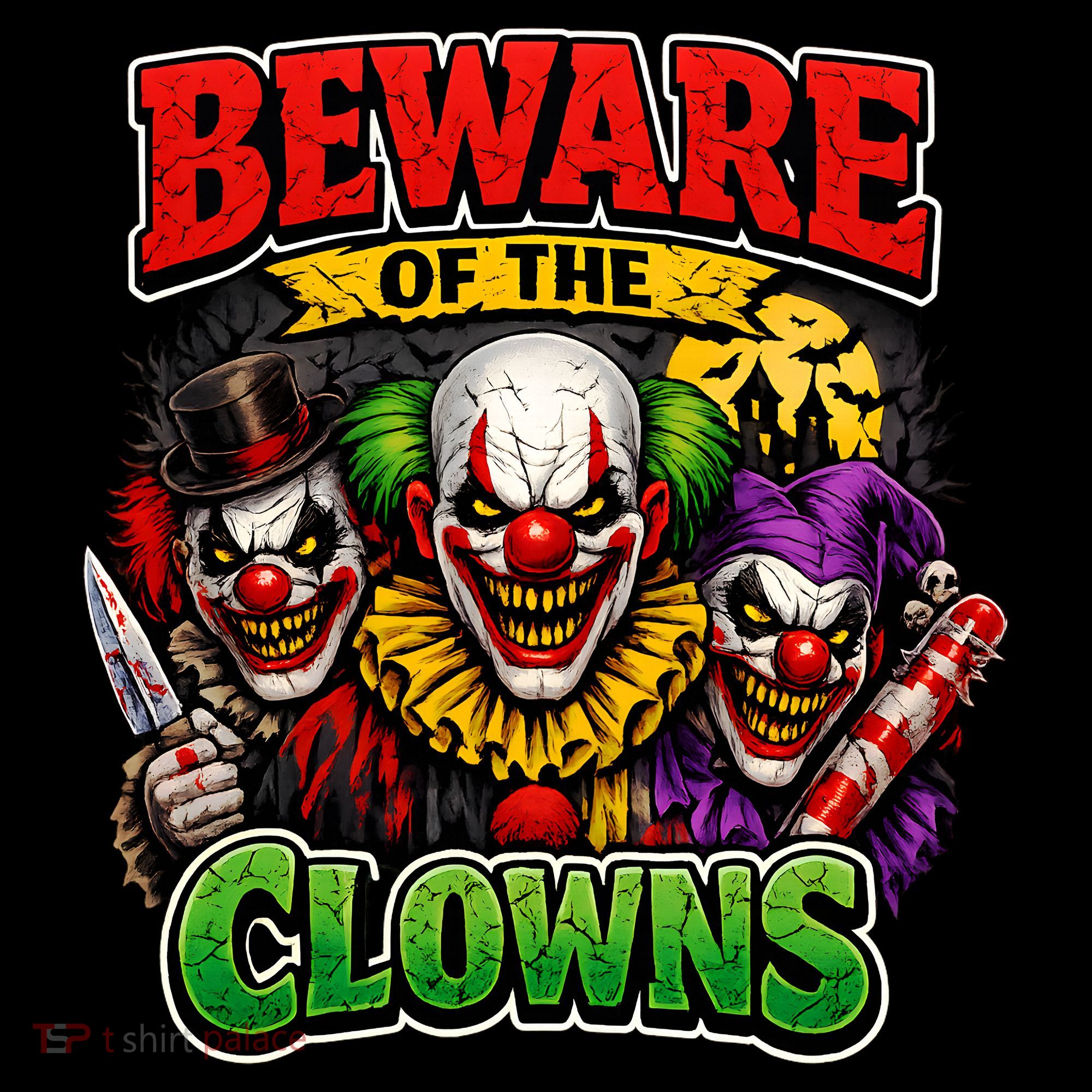 Beware Of The Creepy Clowns Attacks Sweatshirt
