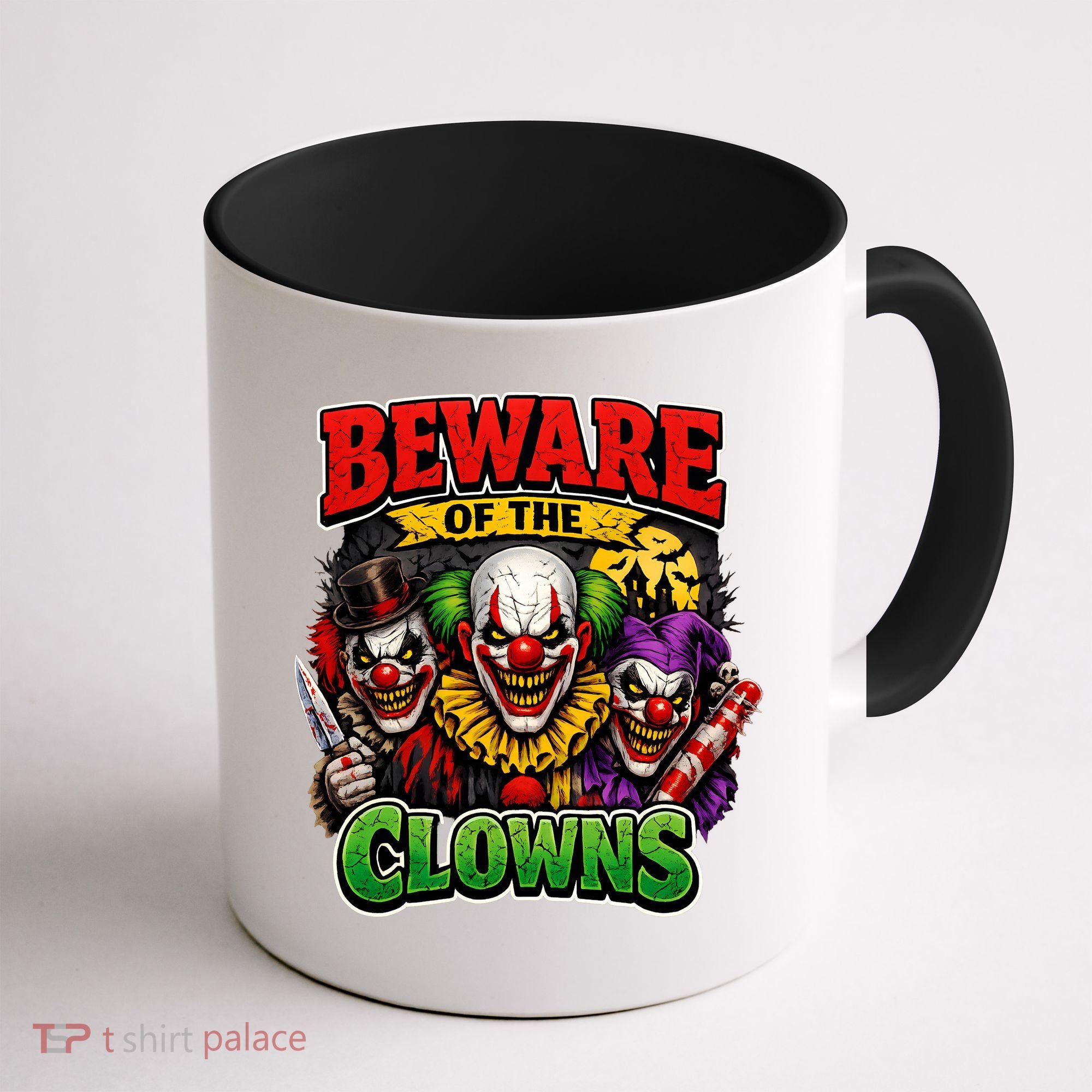 Beware Of The Creepy Clowns Attacks Coffee Mug