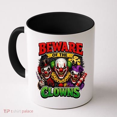 Beware Of The Creepy Clowns Attacks Coffee Mug