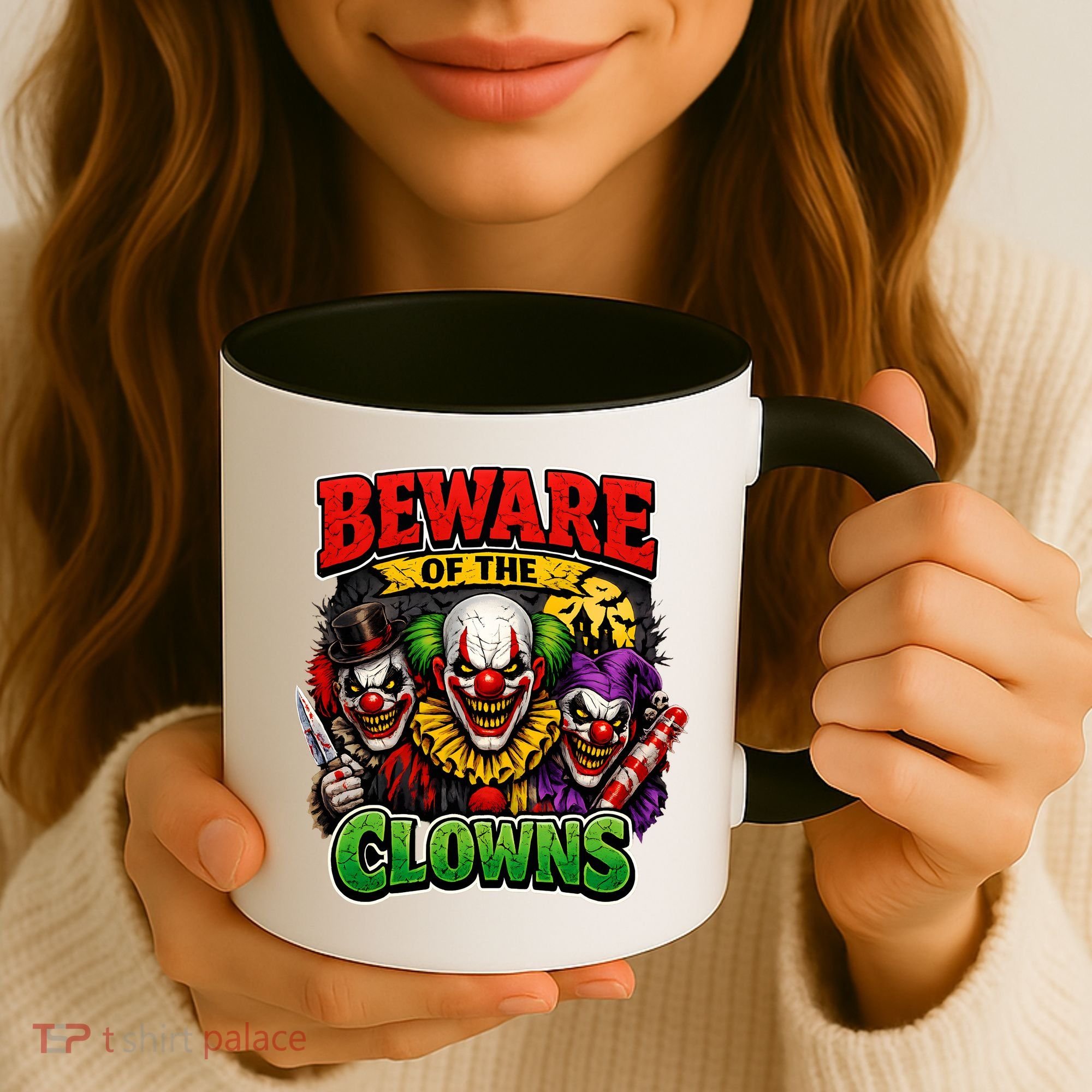Beware Of The Creepy Clowns Attacks Coffee Mug