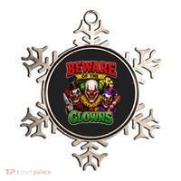 Beware Of The Creepy Clowns Attacks Ornament thumb 0