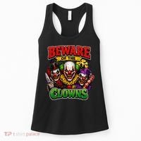 Beware Of The Creepy Clowns Attacks Women's Tank Top thumb 0