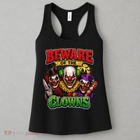 Beware Of The Creepy Clowns Attacks Women's Tank Top thumb 3