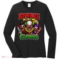 Beware Of The Creepy Clowns Attacks Women's Long Sleeve Shirt thumb 0