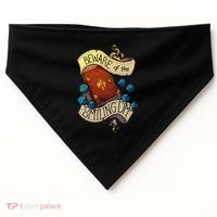 Beware Of The Smiling Dungeon Master USA-Made Doggie Bandana thumb 0