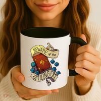 Beware Of The Smiling Dungeon Master Coffee Mug thumb 3