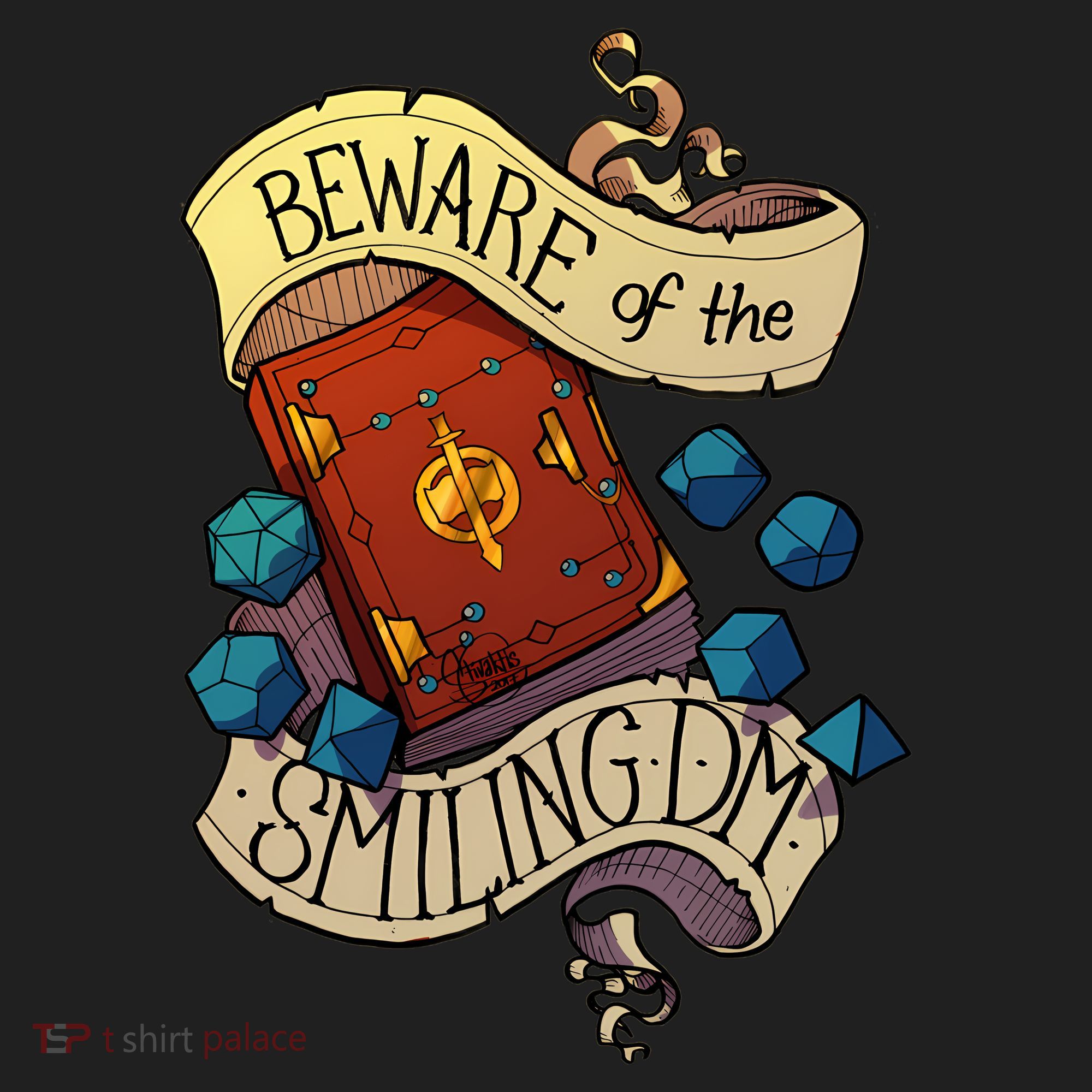 Beware Of The Smiling Dungeon Master Tumbler