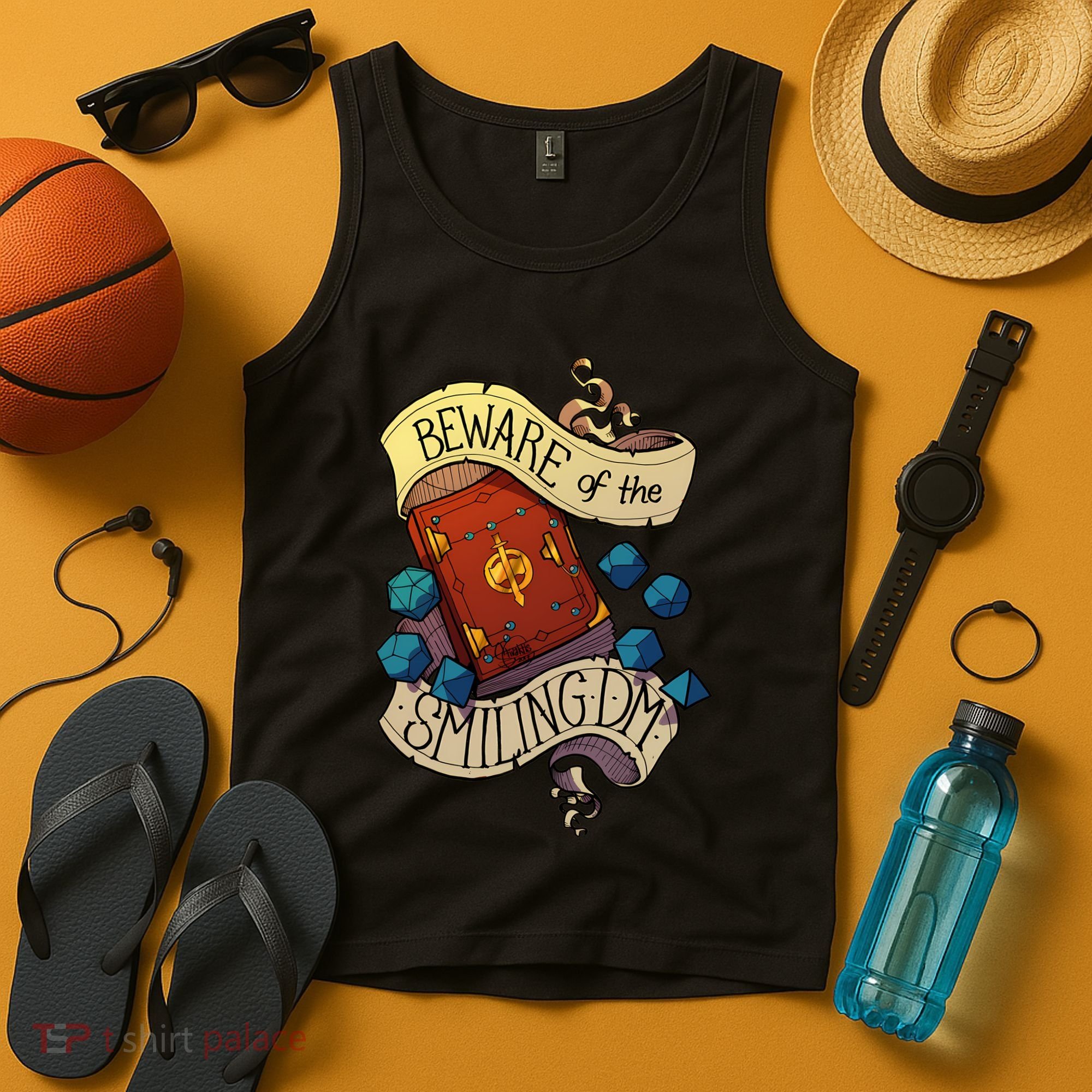 Beware Of The Smiling Dungeon Master Tank Top