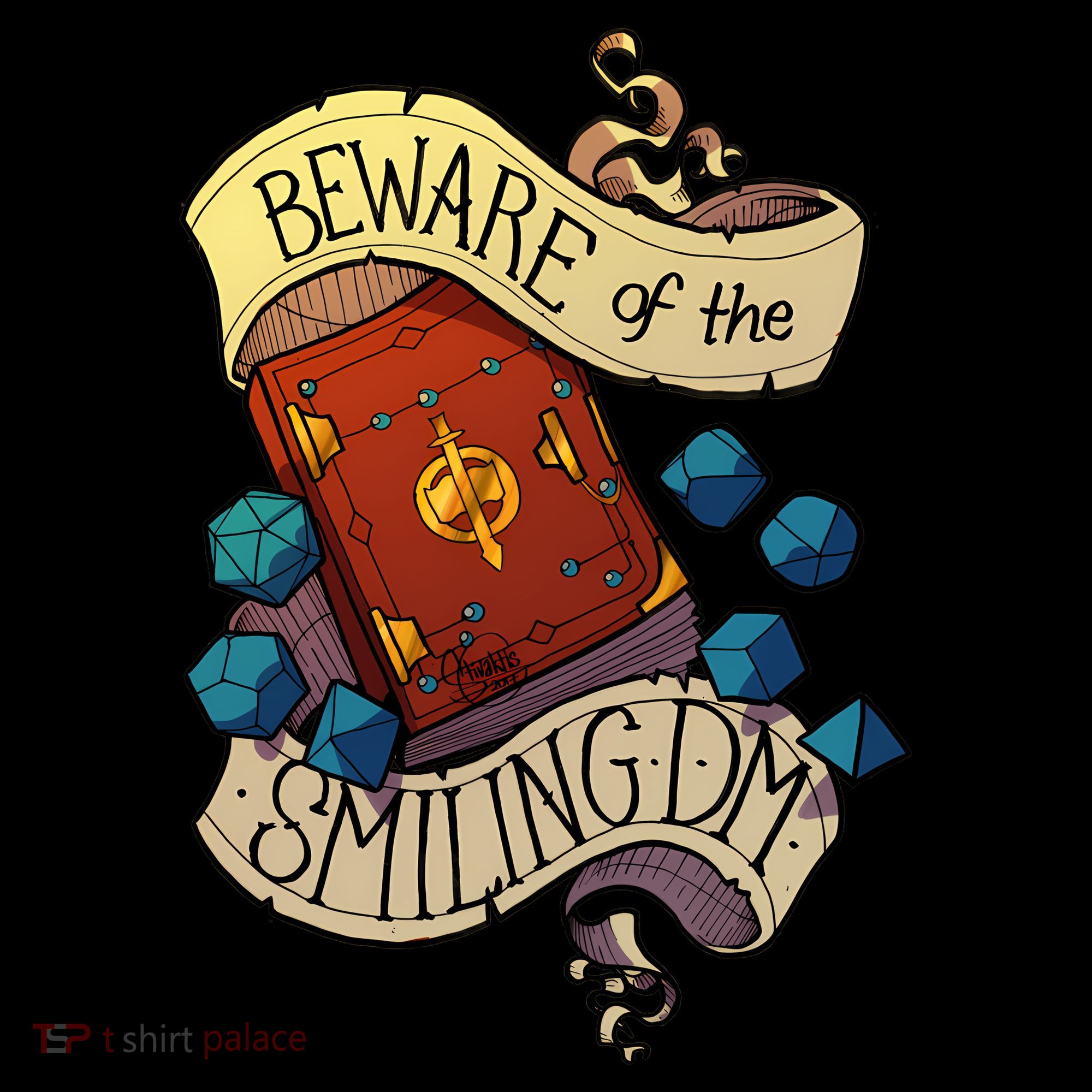 Beware Of The Smiling Dungeon Master Tank Top