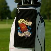 Beware Of The Smiling Dungeon Master Golf Towel thumb 2