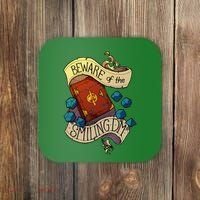 Beware Of The Smiling Dungeon Master Coaster thumb 0