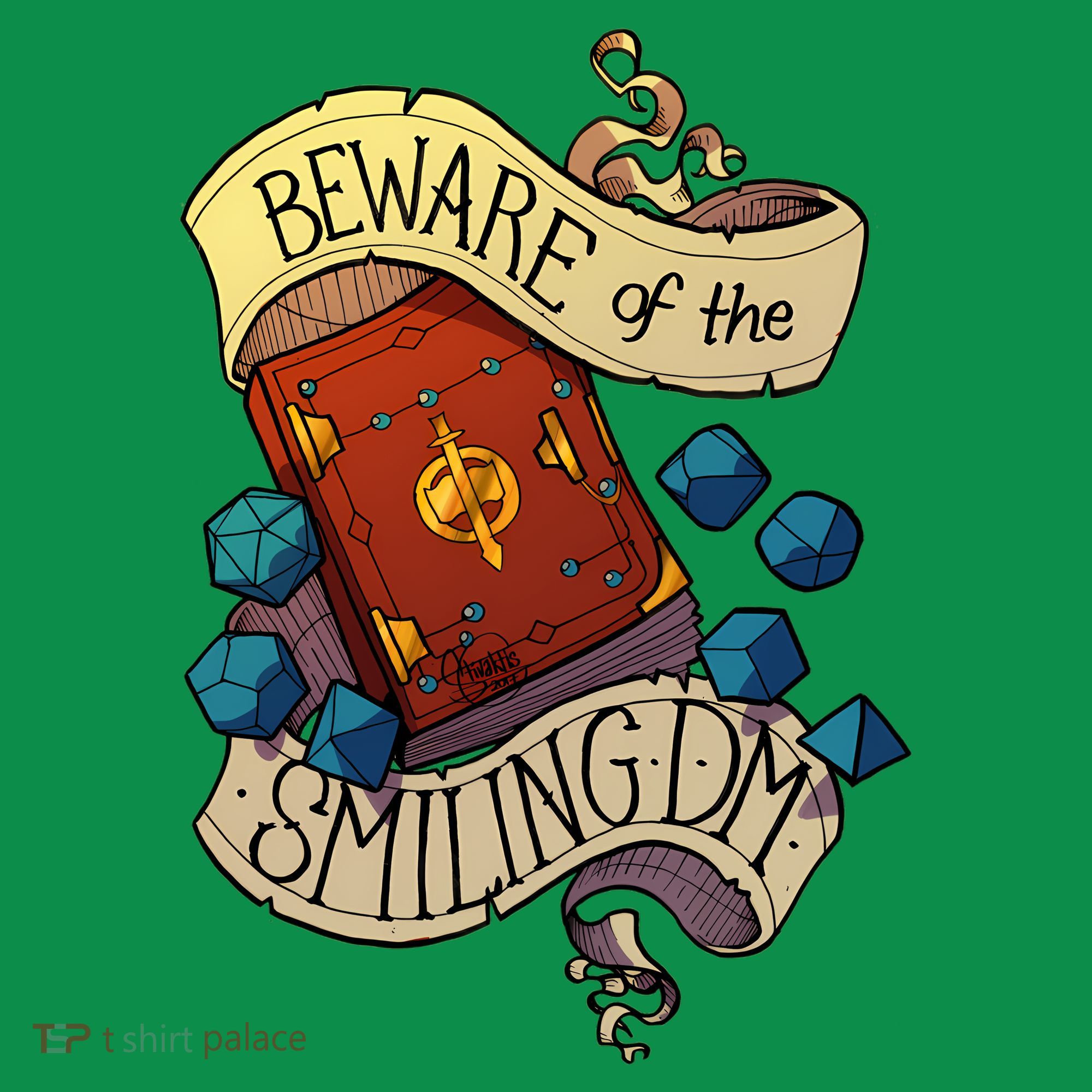 Beware Of The Smiling Dungeon Master Coaster