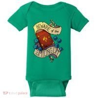 Beware Of The Smiling Dungeon Master Baby Bodysuit thumb 0