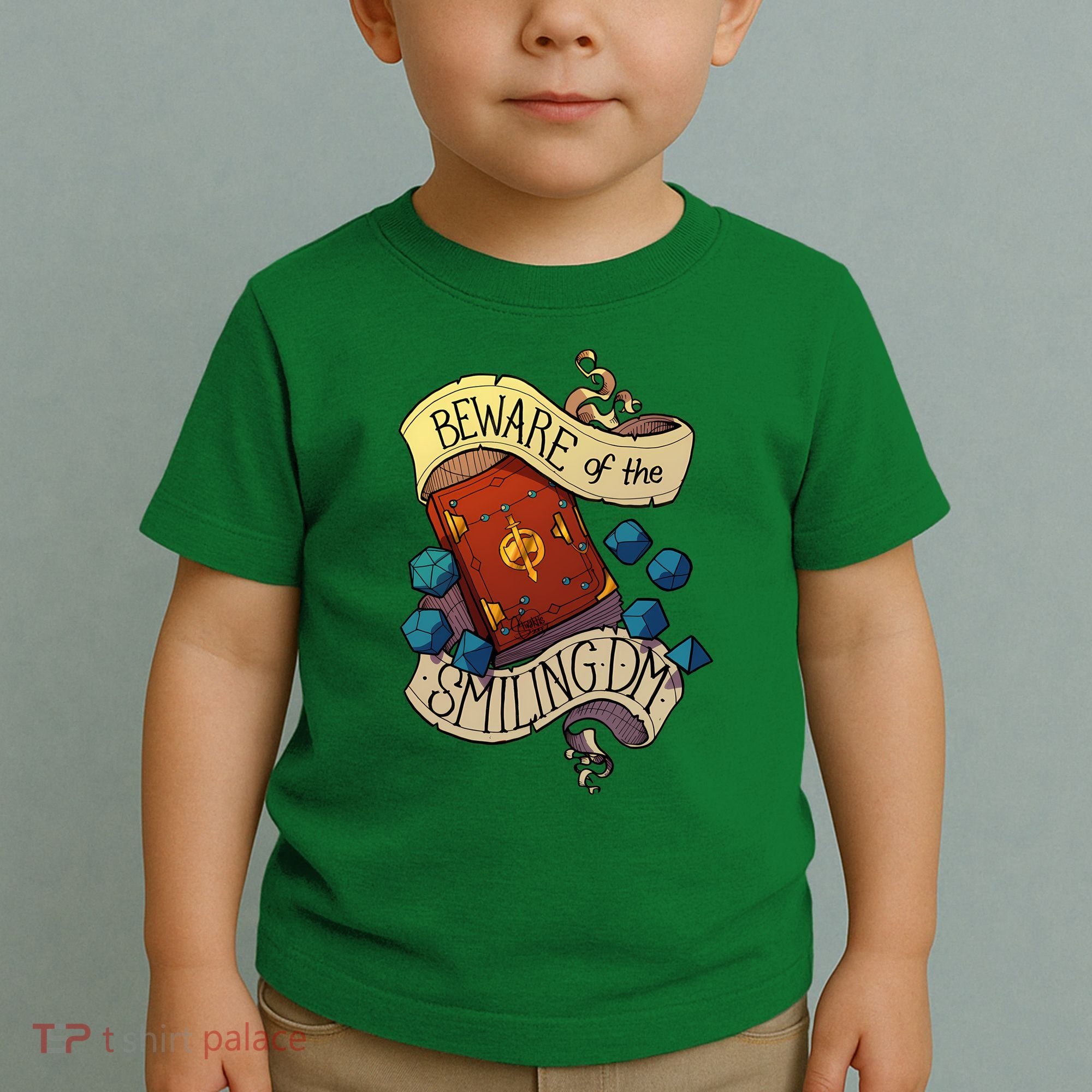 Beware Of The Smiling Dungeon Master Toddler T-Shirt