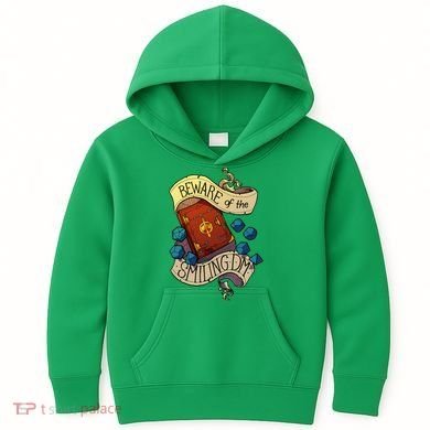 Beware Of The Smiling Dungeon Master Kids Hoodie