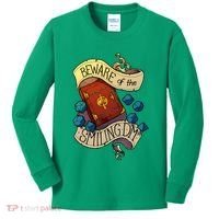 Beware Of The Smiling Dungeon Master Kids Long Sleeve Shirt thumb 0