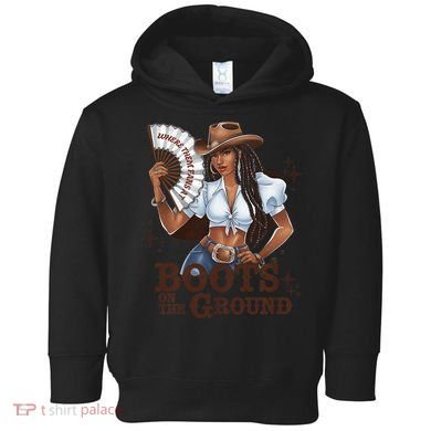 Boots On The Ground Linedance Toddler Hoodie