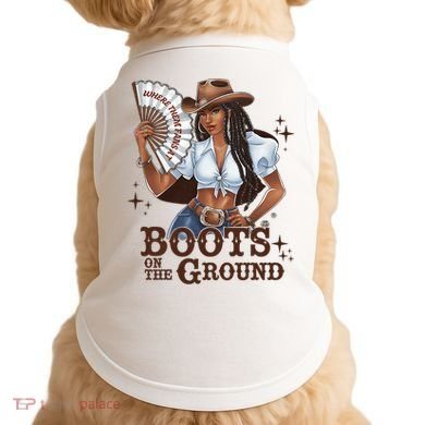 Boots On The Ground Linedance Doggie Tank