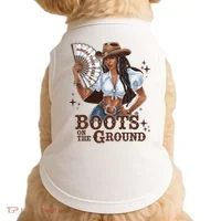 Boots On The Ground Linedance Doggie Tank thumb 0
