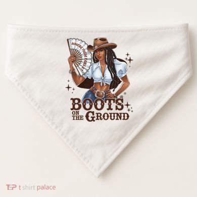 Boots On The Ground Linedance USA-Made Doggie Bandana