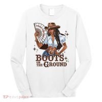 Boots On The Ground Linedance Long Sleeve Shirt thumb 0