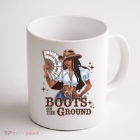 Boots On The Ground Linedance Coffee Mug thumb 1