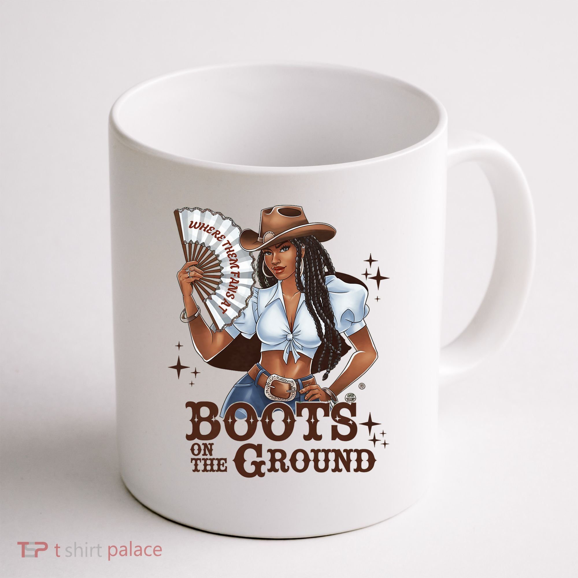 Boots On The Ground Linedance Coffee Mug