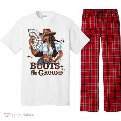 Boots On The Ground Linedance Pajama Set