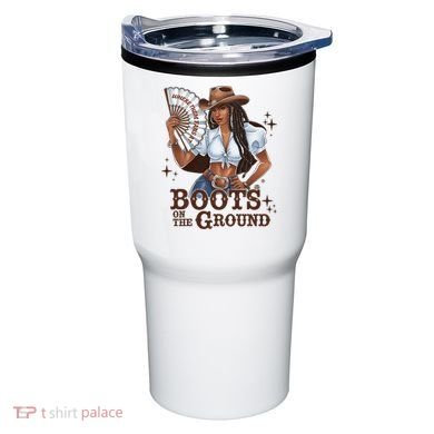 Boots On The Ground Linedance Tumbler