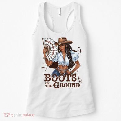 Boots On The Ground Linedance Women's Tank Top