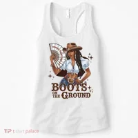 Boots On The Ground Linedance Women's Tank Top thumb 0